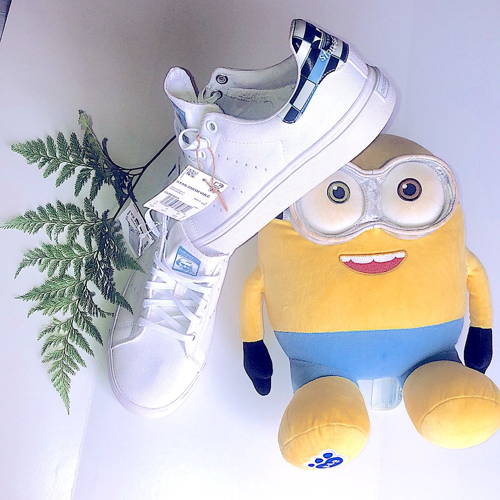 COPY - 😱🐣 Adidas Canvas NWT Stan Smith Blue Vulcan Mens 8.5 Women 9 EU 40